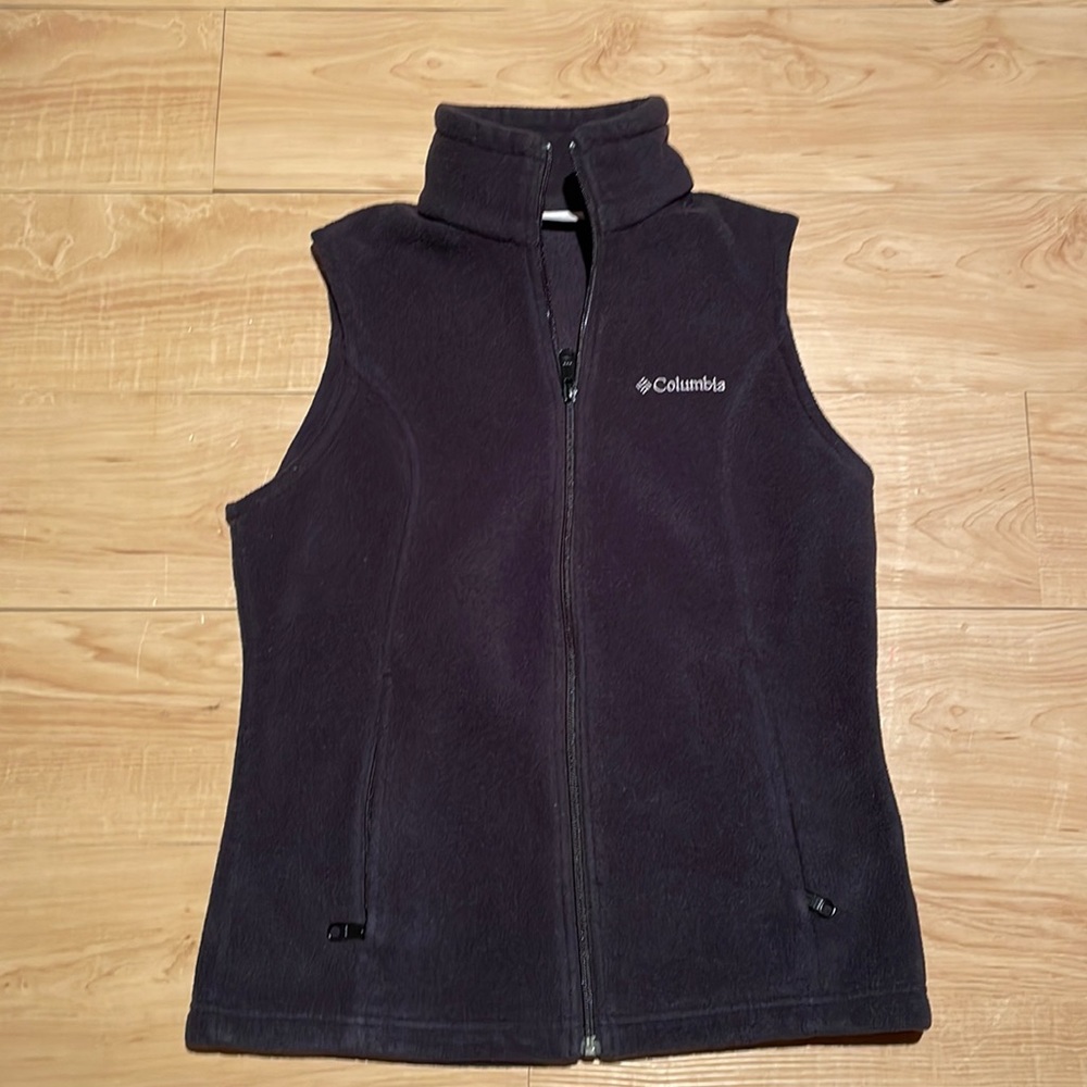 Columbia Women’s XS black fleece vest